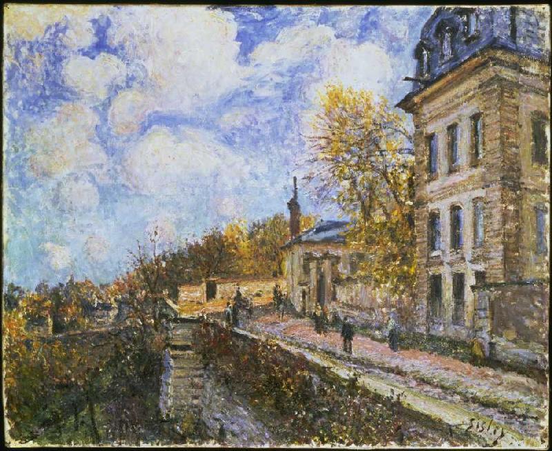 Die Manufaktur in Sèvres. van Alfred Sisley