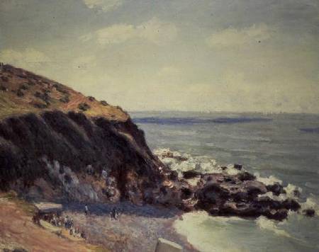 Morning, Lady's Cove, Langland Bay van Alfred Sisley