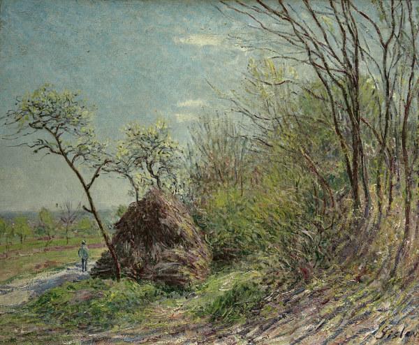 Sisley / Forest edge / c.1844 van Alfred Sisley