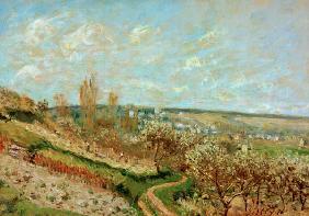 A.Sisley, Frühling in St.Germain-en-Laye