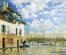 The Boat in the Flood, Port-Marly