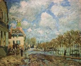 Sisley / Flooding in Port-Marly / 1876