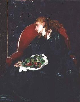 Woman with Cherries
