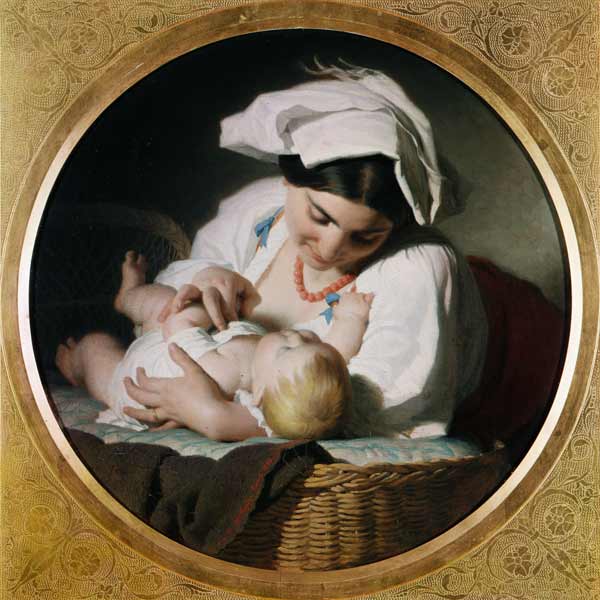 Maternité. van Alfred van Muyden