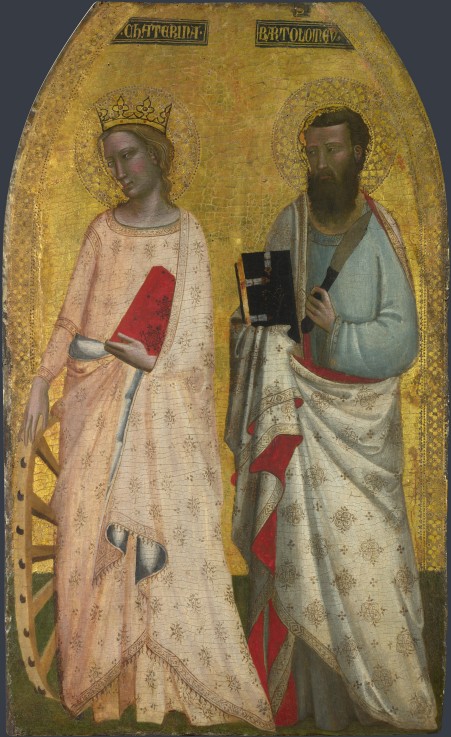 Saints Catherine and Bartholomew van Allegretto Nuzi