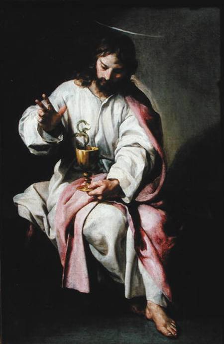 St. John the Evangelist and the Poisoned Cup van Alonso Cano