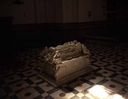 Tomb of Cardenal Tavera in the Church of the Hospital, designed van Alonso  de Berruguete