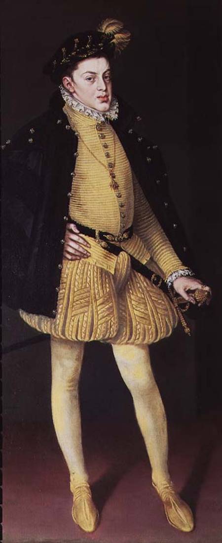Don Carlos (1545-68), son of King Philip II of Spain (1556-98) and Maria of Portugal van Alonso Sánchez-Coello