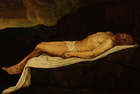 The Dead Christ van Alphonse Legros