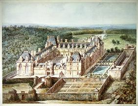 View of the Chateau of Ecouen