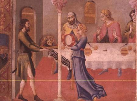 The Dance of Salome van also Ansano di Pietro di Mencio Pietro