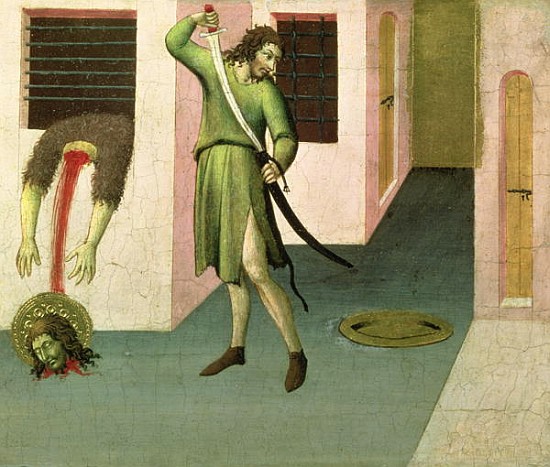 The Beheading of St. John the Baptist (see also 53648) van also Ansano di Pietro di Mencio Pietro Sano di