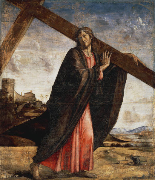 A.Vivarini, Kreuztragender Christus van Alvise Vivarini