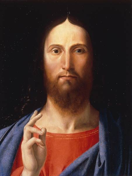 A.Vivarini, Segnender Christus van Alvise Vivarini