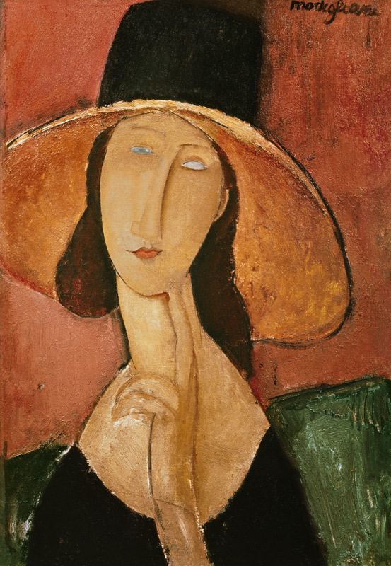 Jeanne Hébuterne van Amadeo Modigliani