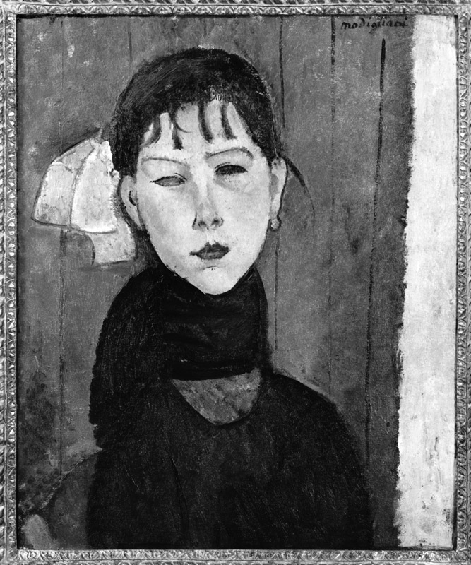 Marie, young woman of the people van Amadeo Modigliani