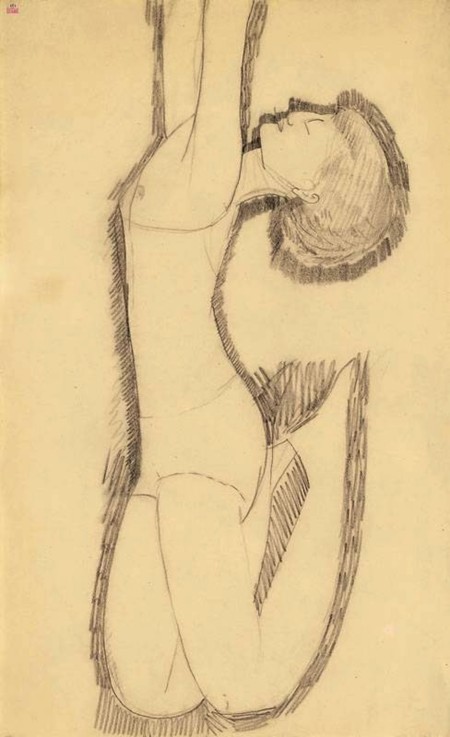 Anna Akhmatova as Acrobat van Amadeo Modigliani