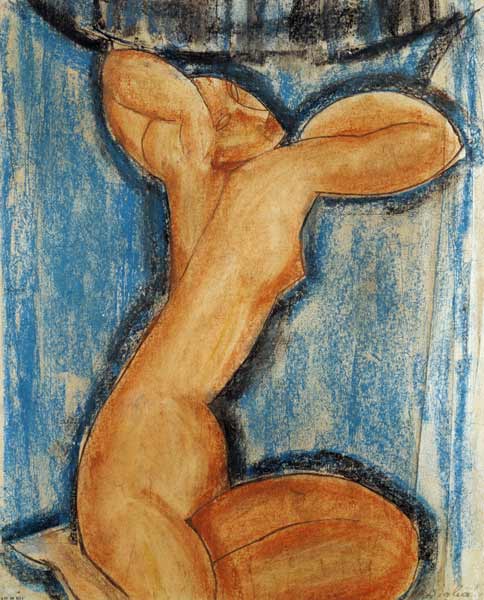 Caryatid van Amadeo Modigliani