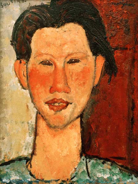 Chaim Soutine 1915/ painting/ Modigliani van Amadeo Modigliani