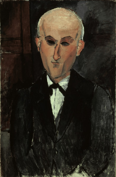 Max Jacob / Modigliani painting / 1916 van Amadeo Modigliani