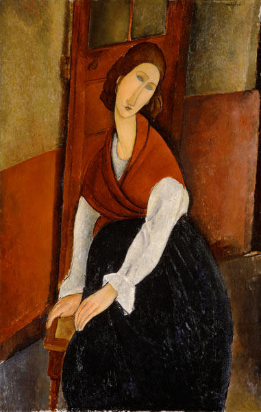Jeanne Hebuterne van Amadeo Modigliani