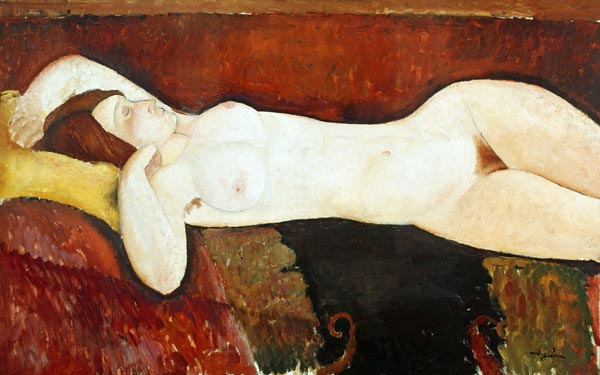 Liegender Akt – Le Grand Nu van Amadeo Modigliani
