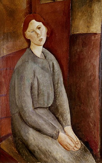 Portrait of Annie Bjarne van Amadeo Modigliani