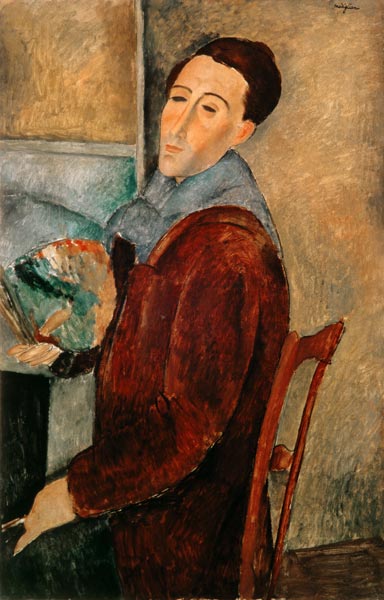 Self Portrait van Amadeo Modigliani