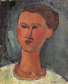 A.Modigliani / Head of a Woman / 1915