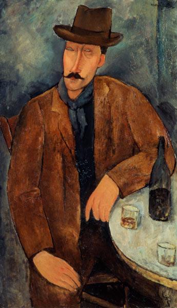 A.Modigliani, L Homme, c.1918-19.