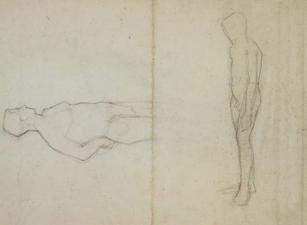 Young Nude van Amadeo Modigliani