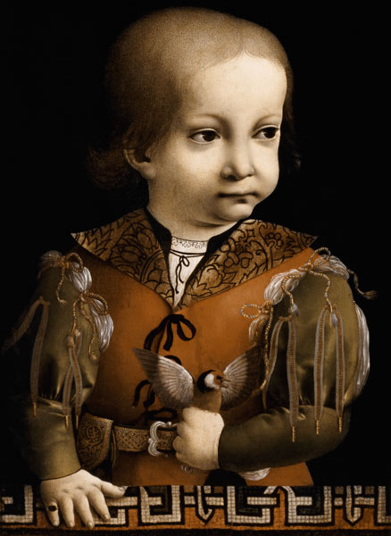 Francesco Sforza as a Child van Ambrogio de Predis