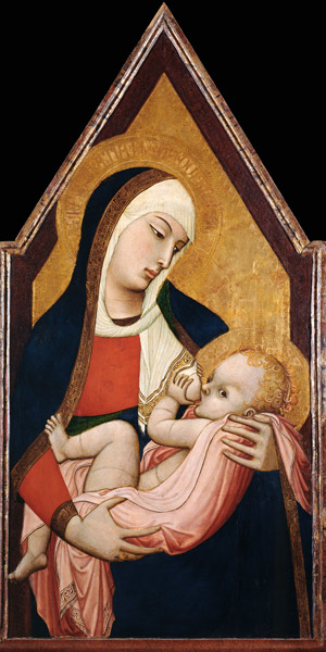 Madonna of the Milk van Ambrogio Lorenzetti