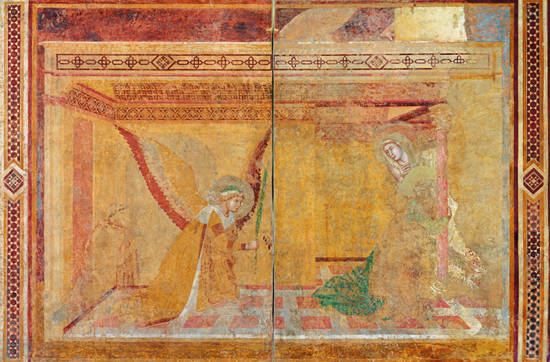 The Annunciation, second quarter of the 14th century van Ambrogio Lorenzetti