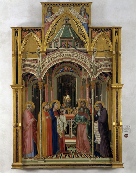 Presentation in Temple van Ambrogio Lorenzetti