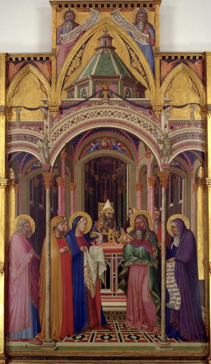 The Presentation in the Temple van Ambrogio Lorenzetti