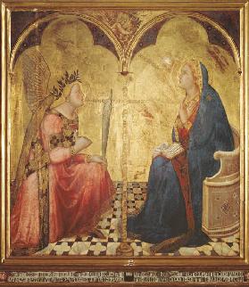 Lorenzetti , Annunciation to Mary