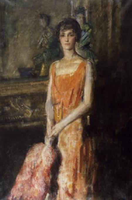 Mademoiselle de Pourtales van Ambrose McEvoy