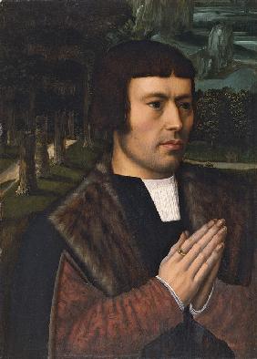 Portrait of a Man praying