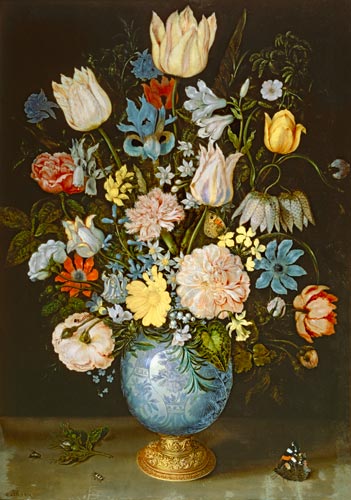 Bouquet of Flowers van Ambrosius Bosschaert