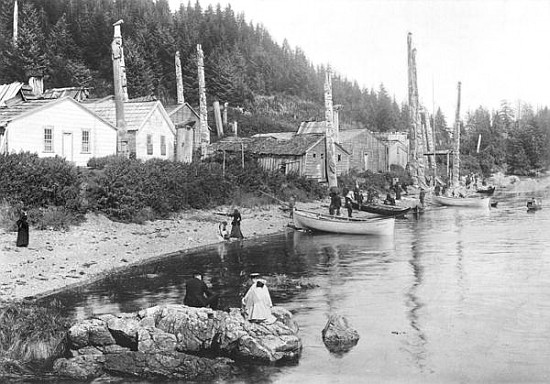 Village in Alaska, c.1900 van American Photographer