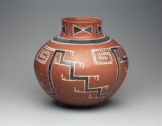 Foumile polychrome jar, Anasazi, 1300/1500 van American School