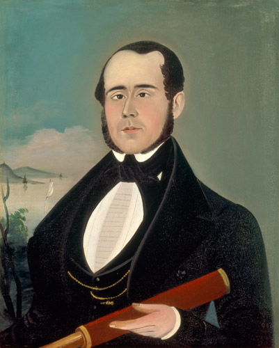 Portrait of Captain William B. Aiken (1814-84) van American School