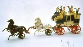 Toy stagecoach
