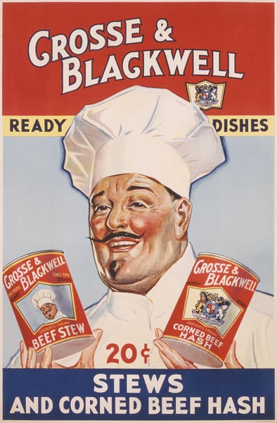 Advertisement for Crosse & Blackwell Ready Dishes, printed by The American Litho Co., New York van American School, (20th century)