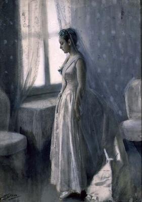The Bride, 1886 (w/c on paper) van Anders Leonard Zorn