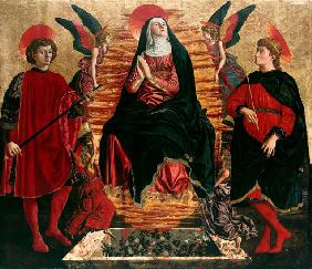 Assumption of the Virgin with Saints Julian and Minias