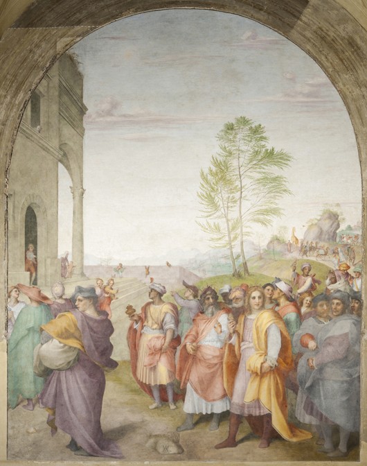 The Journey of the Magi van Andrea del Sarto