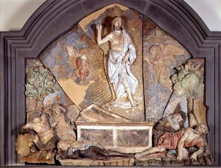 The Careggi Resurrection van Andrea del Verrocchio