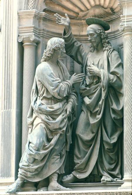 The Incredulity of St. Thomas van Andrea del Verrocchio